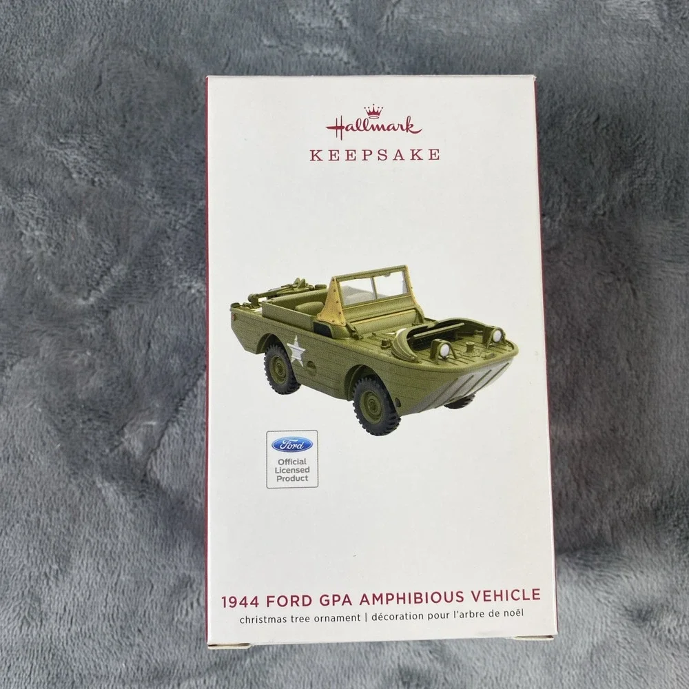 Hallmark  1944 Ford GPA Amphibious Vehicle  Keepsake Ornament 2019